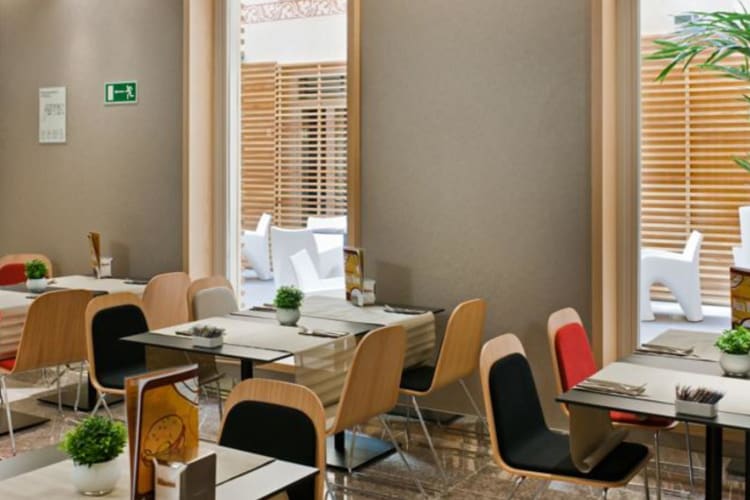 Indoor restaurant